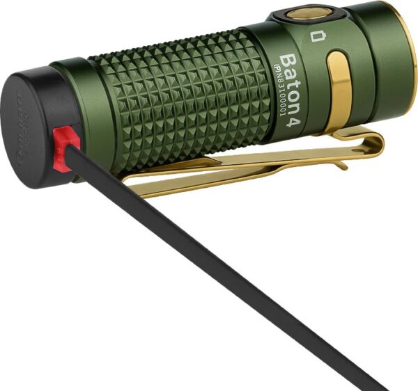 OLight Baton 4 Premium Edition Taschenlampe od green | Zustand: Neu – Bild 3