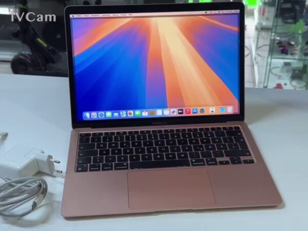 Macbook Air M1, 2020 13,3 Zoll Rose Gold | 8GB Ram | 256GB SSD | 96 Ladezyklen | MacOS Sequoia | Zustand: Sehr Gut – Bild 2