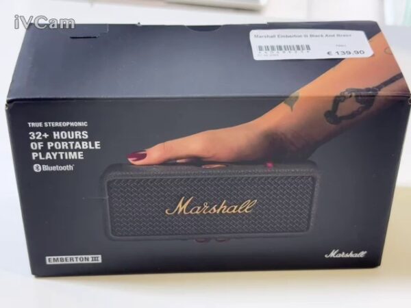 Marshall Emberton III Black And Brass | Zustand: Neu – Bild 2