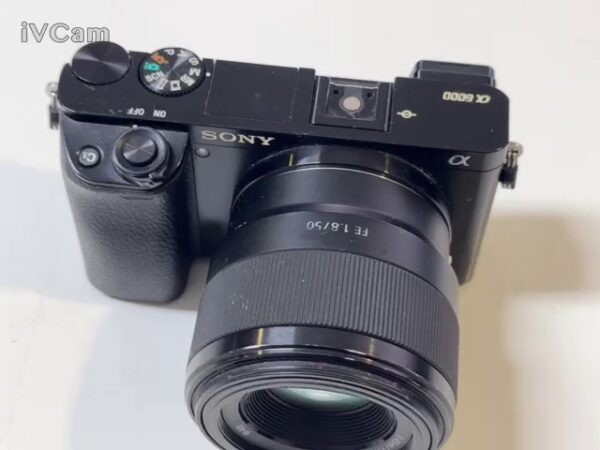 Sony Alpha 6000 mit kit FE 50mm E-Mount | Mit Ladekabel  | Zustand: In Ordnung – Bild 3