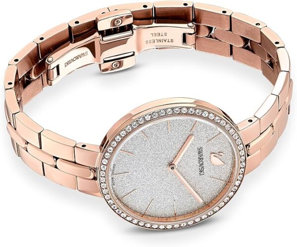 Swarovski 5517803 Orologio Cosmopolitan  | Bracciale di metallo OroRosa Fi. OroRosa mit Originalverpackung | Zustand: Sehr Gut