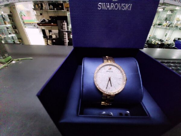 Swarovski 5517803 Orologio Cosmopolitan  | Bracciale di metallo OroRosa Fi. OroRosa mit Originalverpackung | Zustand: Sehr Gut – Bild 2