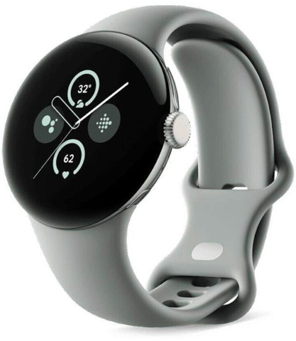 Google Pixel Watch 2 (wi-fi) mit Sportarmband Hazel | mit Originalverpackung | Gebrauchsspuren vorhanden | mit mit Ladegerät | Zustand: Sehr Gut