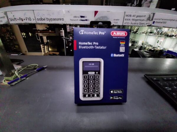 ABUS Türschloss Tastatur HomeTec Pro CFT3100 S | mit Originalverpackung | Zustand: Neu – Bild 2