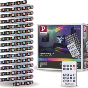 Paulmann EntertainLED Stripe Dynamic RGB 5m 15VA Komplettset | mit Originalverpackung | 1x10 |5W | 230 | 5V | 300 LED | Zustand: Neu