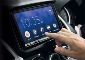 Sony Xav-ax3005db Autoradio | mit Originalverpackung | Autoradio mit Android Auto | Apple Carplay | Kabel+Zubehör. | Zustand: Sehr Gut