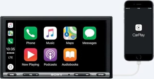 Sony Xav-ax3005db Autoradio | mit Originalverpackung | Autoradio mit Android Auto | Apple Carplay | Kabel+Zubehör. | Zustand: Sehr Gut – Bild 3