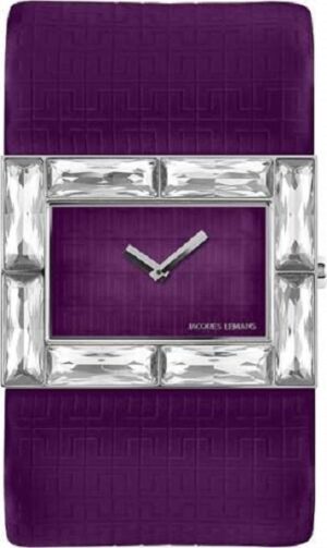 Jacques Lemans 1-1277 Violett Damen Uhr | mit Originalverpackung | Zustand: Sehr Gut