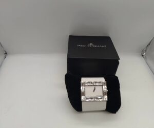 Jacques Lemans 1-1277 Weiß Damen Uhr  | mit Originalverpackung | Zustand: Sehr Gut