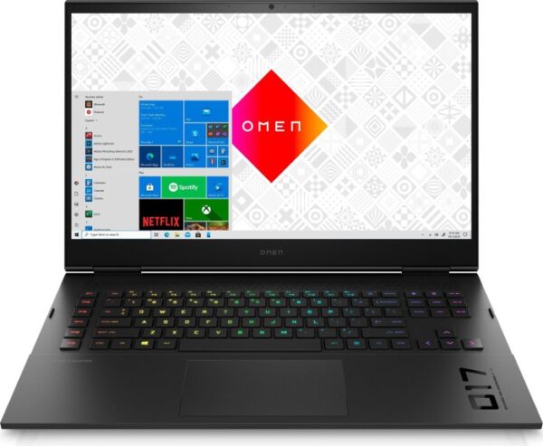 Hp Omen 17-ck1072ng | I7-12700HR | 16GB RAM  | 512GB SSD  RTX 3060 6GB mit Ladegerät | Zustand: Sehr Gut