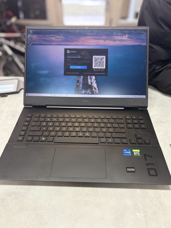 Hp Omen 17-ck1072ng | I7-12700HR | 16GB RAM  | 512GB SSD  RTX 3060 6GB mit Ladegerät | Zustand: Sehr Gut – Bild 2