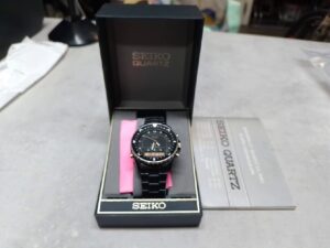 Seiko Sports 100 Vintage Uhr | REF SAX026J mit Originalverpackung und Anleitung | | Zustand: Sehr Gut