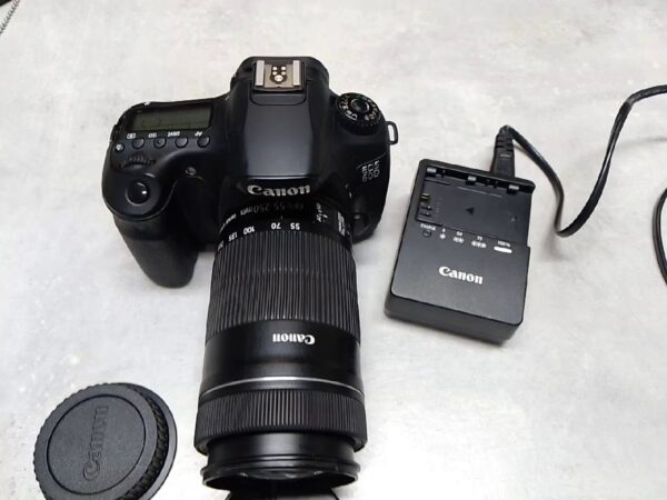 Canon Eos 60d  | +Canon EFS 55-250mm  | +1xAKKU | 1xmit Ladegerät  | Zustand: Gut – Bild 3