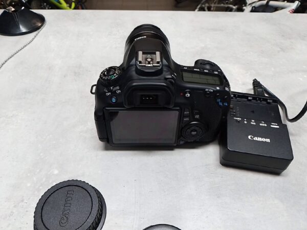 Canon Eos 60d  | +Canon EFS 55-250mm  | +1xAKKU | 1xmit Ladegerät  | Zustand: Gut – Bild 5