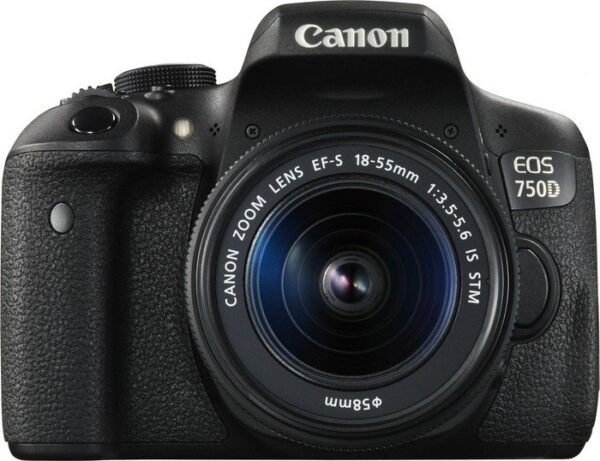 Canon Eos 750d Spiegelreflexkamera  | mit Originalverpackung | +Canon 18-55mm |  2xAKKU  | 1x Ladegerät | | Zustand: Sehr Gut