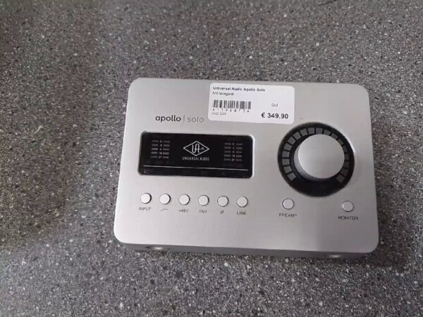 Universal Audio Apollo Solo   | Mit ladegerät  | Zustand: Gut