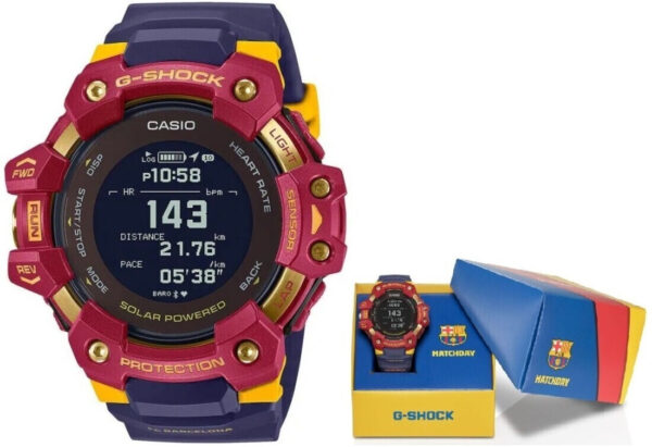 Casio G-squad Hr Gbd-h1000bar-4er | mit Originalverpackung  | Zustand: Wie Neu – Bild 2