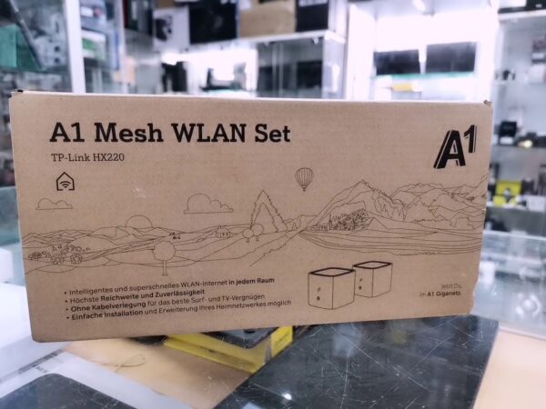 TP-LINK A1 Mesh WLAN Set HX220-G5 | mit Originalverpackung  | Zustand: Neu – Bild 2