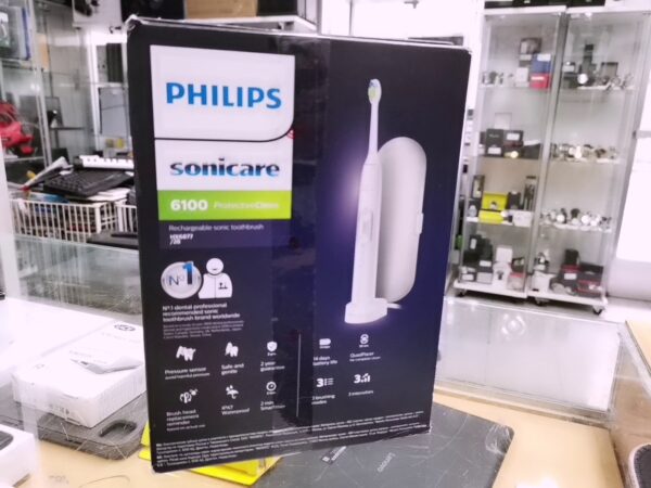 Philips Hx6877/28 Sonicare Protectiveclean 6100 Weiß | mit Originalverpackung | Zustand: Neu – Bild 3