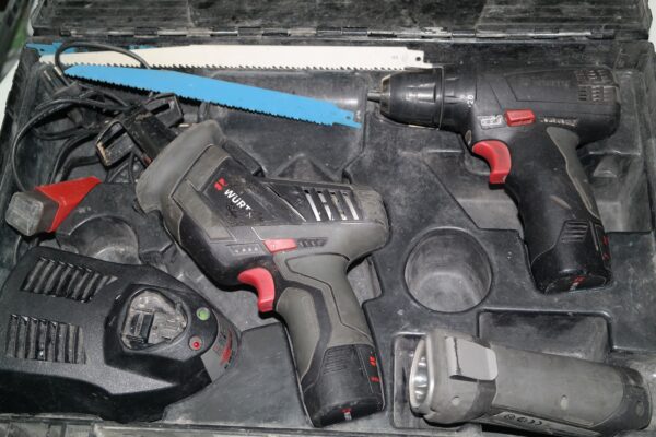 Würth Akku Maschinen Set | mit Koffer und Ladegerät | Zustand: Gut – Bild 2