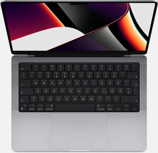 Apple MacBook Pro 14.2" 2021, Space Gray | M1 Max - 10 Core CPU  |  24 Core GPU | 64GB RAM | 1TB SSD | DE |  Ladezyklen: 15 | Zustand: Sehr Gut – Bild 2