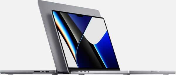 Apple MacBook Pro 14.2" 2021, Space Gray | M1 Max - 10 Core CPU  |  24 Core GPU | 64GB RAM | 1TB SSD | DE |  Ladezyklen: 15 | Zustand: Sehr Gut – Bild 3