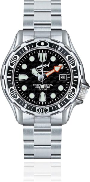 Chris Benz  500M Automatic 40mm Taucheruhr | mit Originalverpackung | Zustand: Sehr Gut