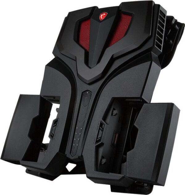 MSI VR ONE-7RE Rucksack-PC  | mit Originalverpackung |  Core i7-7820HK | 16GB RAM | 512GB SSD | GeForce GTX 1070 | Zustand: Sehr Gut – Bild 3