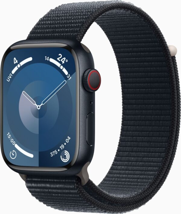 Apple Watch Series 9 Lte 45mm | mit Ladegerät |  Akku 100% | Zustand: Sehr Gut