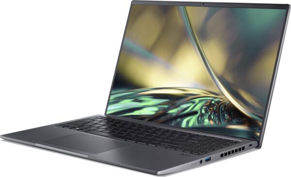 Acer Swift X Sfx16-52g-77ky | Core i7-1260P | 16GB RAM | 1TB SSD | Arc A370M Graphics | DE  | Zustand: Wie Neu – Bild 2
