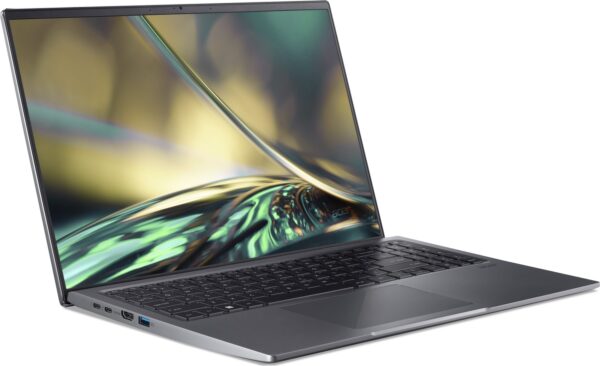 Acer Swift X Sfx16-52g-77ky | Core i7-1260P | 16GB RAM | 1TB SSD | Arc A370M Graphics | DE  | Zustand: Wie Neu – Bild 3