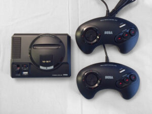 Sega Mega Drive Mini |  2 Controller | HDMI-Kabel | 42 Spiele (vorinstalliert) | Zustand: Sehr Gut