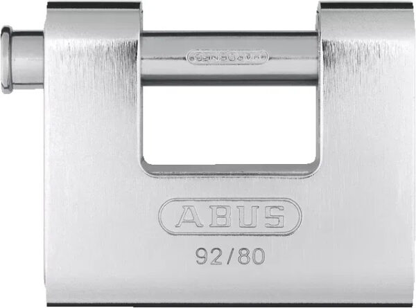 Abus Stahl 92/80, Vorhängeschloss | mit Originalverpackung | Zustand: Neu – Bild 2