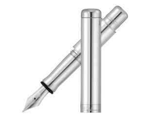 Waldmann Voyager Füllhalter Silber | mit Originalverpackung | Zustand: Neu