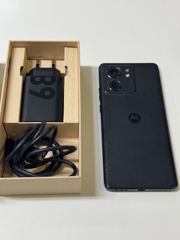 Motorola Edge 40 Eclipse Black 256GB | Mit Verpackung  |  Ladegerät  | SimLock: Frei | Zustand: Sehr Gut | Farbe: schwarz – Bild 4