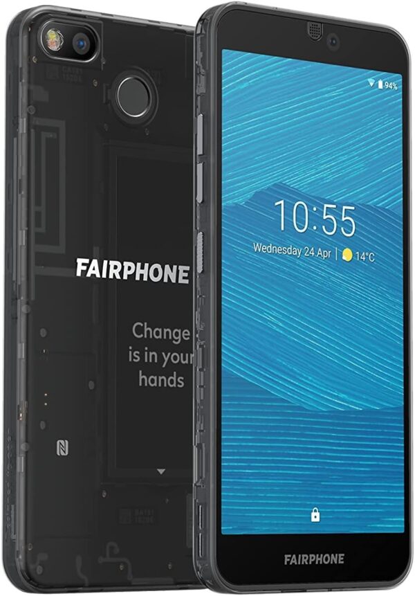 Fairphone Fp3  | Mit Verpackung | SimLock: Frei | Zustand: Sehr Gut | Farbe: schwarz