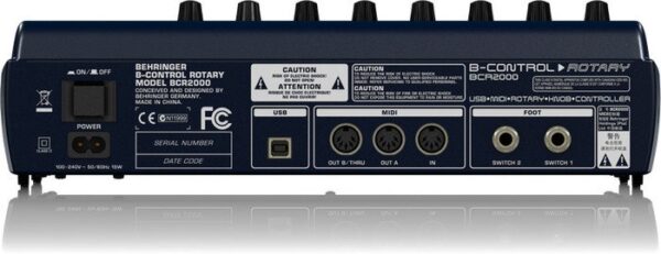 Behringer BCR-2000 B-Control Rotary USB MIDI Controller | Mit Verpackung – Bild 2