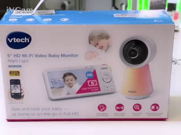 Tech Baby Monitor With Camera, 5 Inch Video Baby Monitor | Zustand: Neu – Bild 2