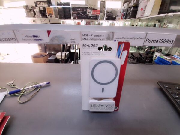 POWERBANK Magnetic wirellessRE-LOAD 5000mAh | Zustand: Neu