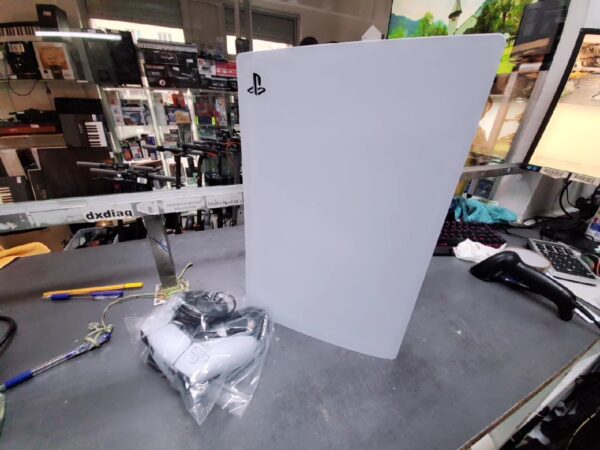 Sony PS5 825GB Disc Edition | Zustand: Sehr Gut | Farbe: weiss – Bild 3
