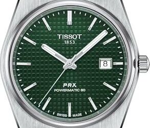 Tissot Prx Powermatic 80 Grün Automatik | mit Originalverpackung | 40mm | Gebrauchsspuren vorhanden | mit org. Rechnung(775¬ ) | Zustand: Gut