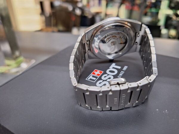 Tissot Prx Powermatic 80 Grün Automatik | mit Originalverpackung | 40mm | Gebrauchsspuren vorhanden | mit org. Rechnung(775¬ ) | Zustand: Gut – Bild 3