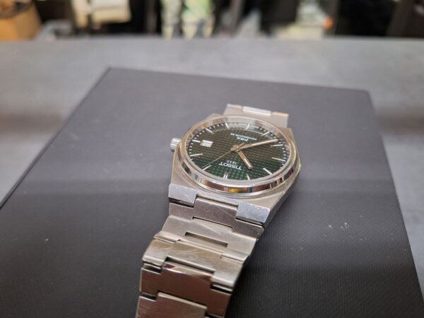 Tissot Prx Powermatic 80 Grün Automatik | mit Originalverpackung | 40mm | Gebrauchsspuren vorhanden | mit org. Rechnung(775¬ ) | Zustand: Gut – Bild 6