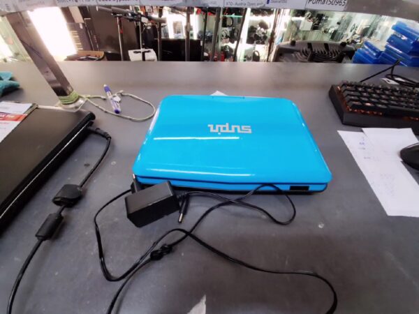 SUNPIN Pd101 Portable Dvd Player | 12 |5 Zoll | ohne mit Fernbedienung | mit Adapter | Zustand: Gut – Bild 3
