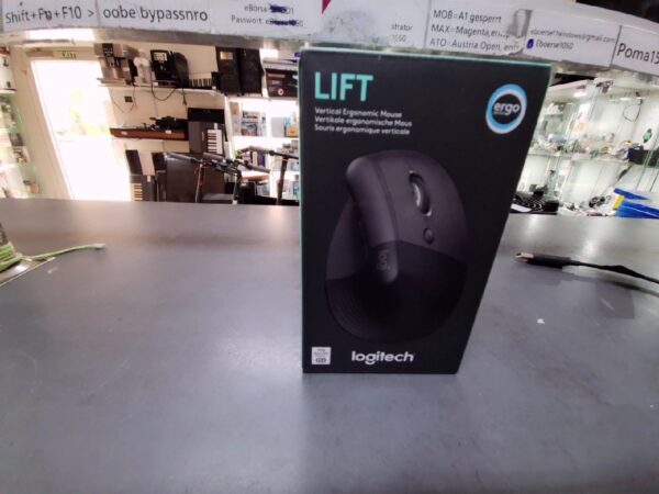 Logitech Lift Vertical Ergonomic Mouse | mit Originalverpackung | Zustand: Neu – Bild 2