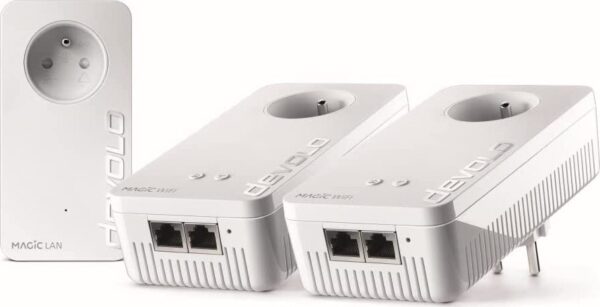 Devolo Magic 2 Wifi Next Multiroom Kit | mit Originalverpackung | 3er-Bundle | Zustand: Wie Neu