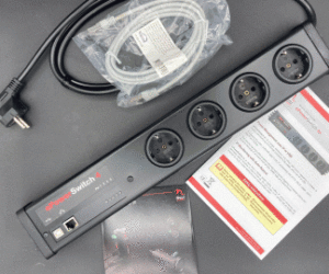 ePowerSwitch-4R3 D19 (EPS-4+DE) | 4 Ports Schuko | Zustand: Gut