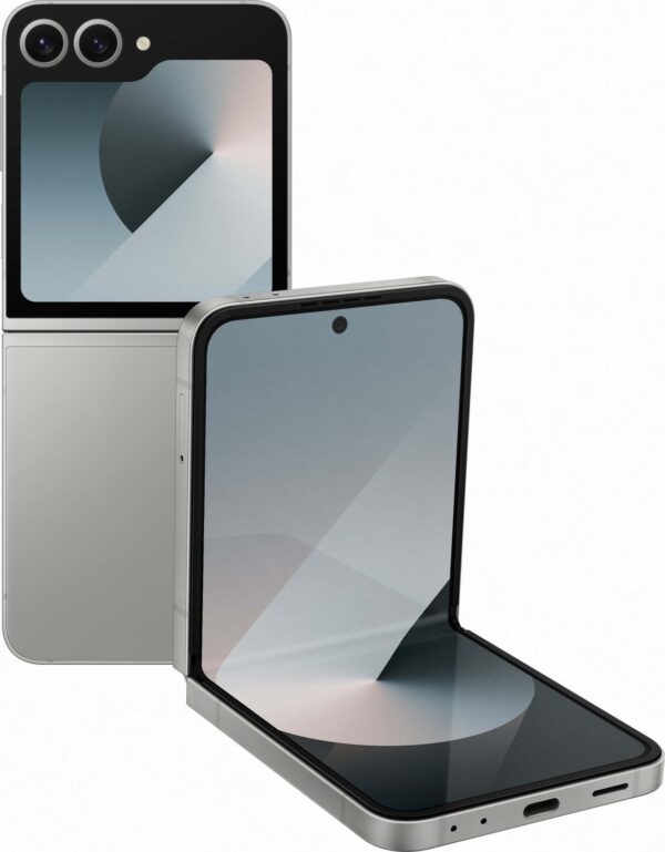 Samsung Galaxy Z Flip6 256GB   | SimLock: Frei | Zustand: Wie Neu | Farbe: silber – Bild 2
