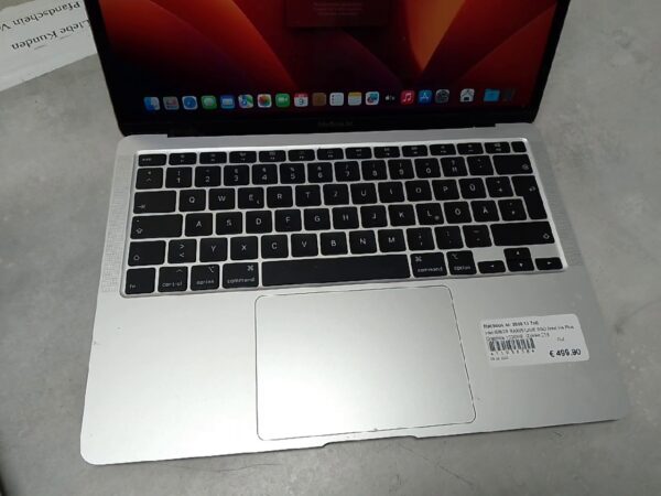 Macbook Air 2020 13 Zoll   | intel i5 | 8GB RAM | 512GB SSD  | intel Iris Plus Graphics 1536MB   | Zyklen:218 | Zustand: Gut – Bild 2