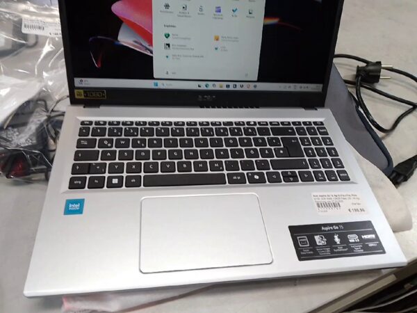 Acer Aspire Go 15 Ag15-31p-c7va, Pure Silver | N100 | 4GB RAM |  |128GB Flash | DE | mit org. Rechnung vom 27.02.2025 | Zustand: Wie Neu – Bild 3